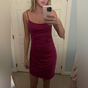 Sparkly purple city vibe dress size L